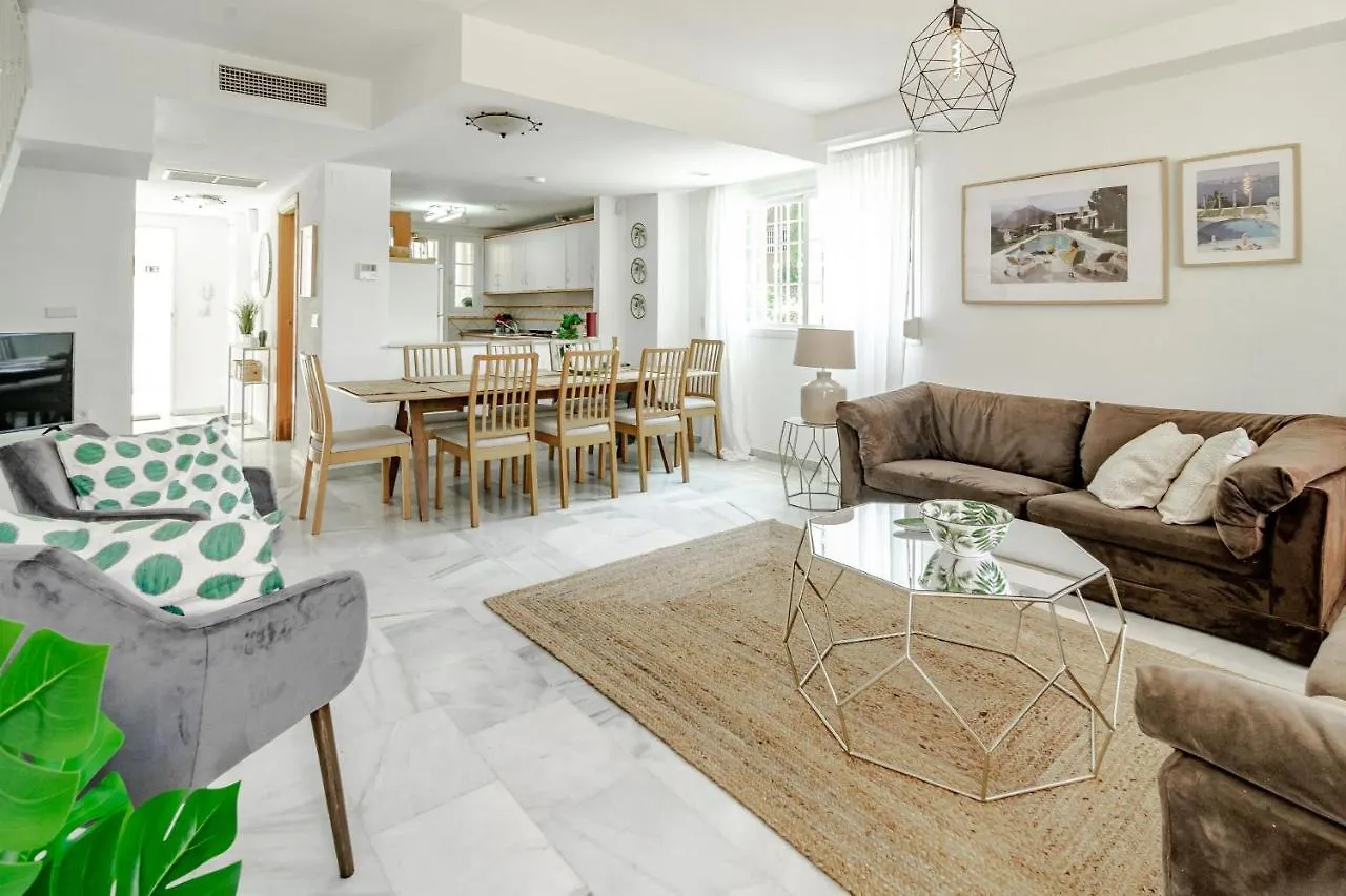Gorgeous 2 Bedroom Townhouse In Marbella, Steps From An Incredible Beach Holiday home